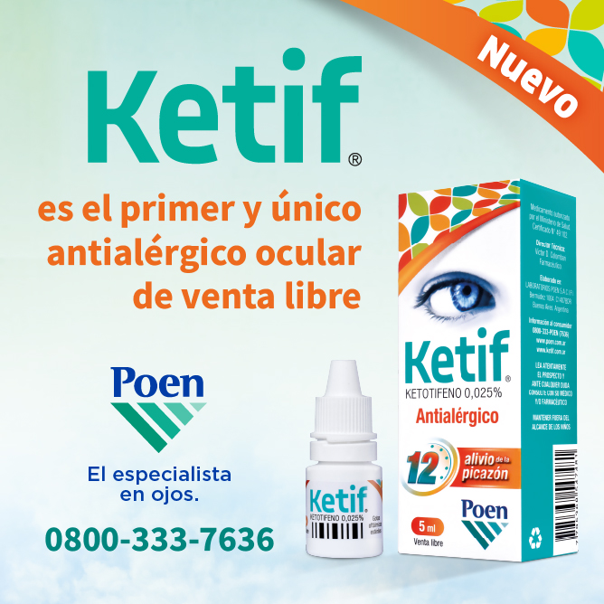 KETIF - Antialérgico de Venta Libre